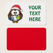 SANTA OWL (Front & Back)