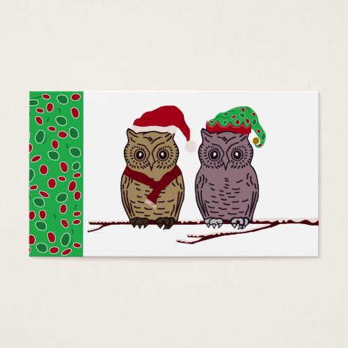 Santa Owl and Elf Owl Letter for Santa