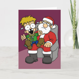 Santa Pain Holiday Card
