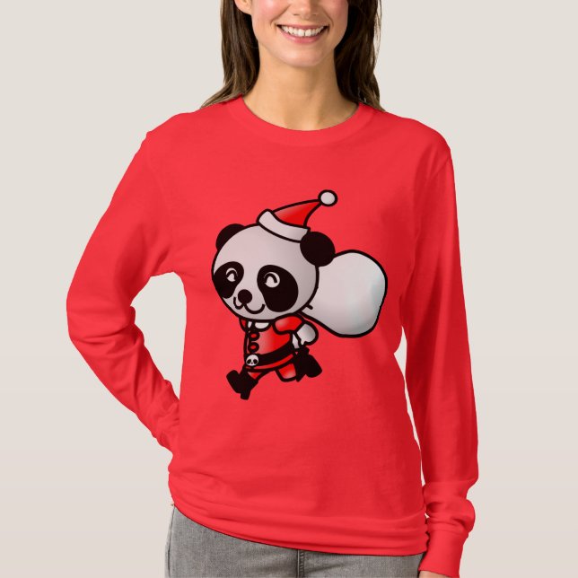 Santa Panda Christmas Sweater (Front)