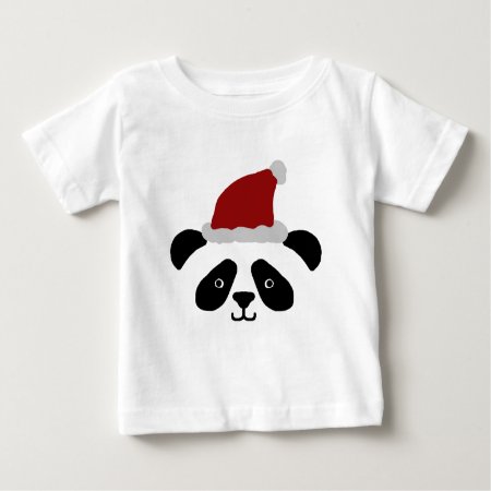 Santa Panda Kids Tshirt