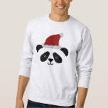 Santa Panda Sweatshirt at Zazzle