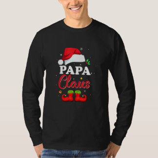 Santa Papa Claus Matching Family Pajamas Christmas T-Shirt