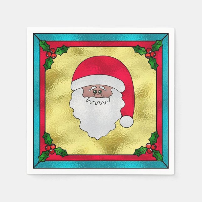 Santa Paper Napkins (Front)