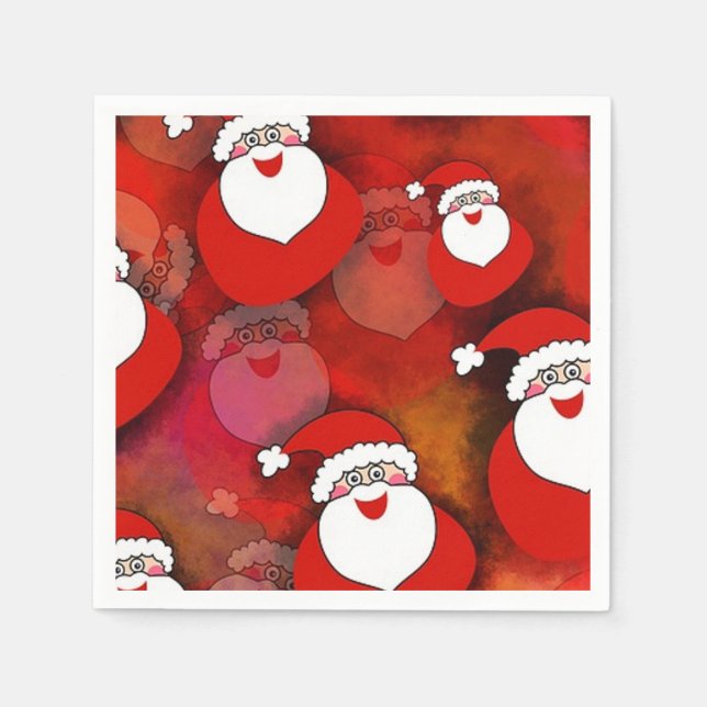 Santa Paper Napkins (Front)