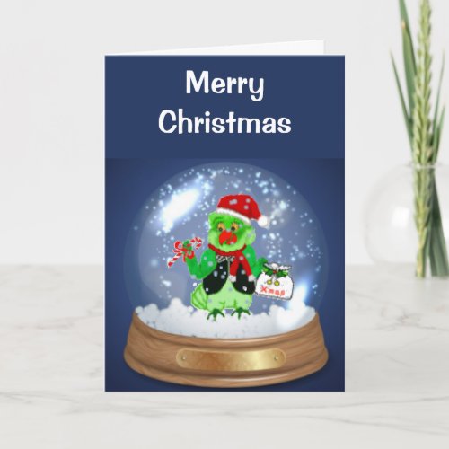 Santa Parrot Christmas Cards