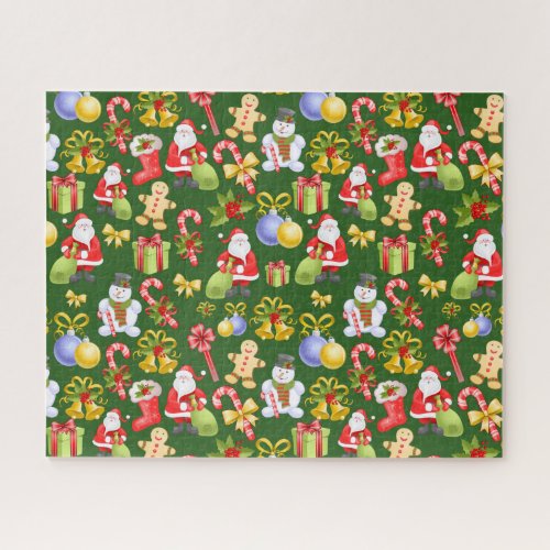 Santa Pattern Puzzle