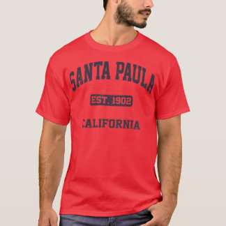 Santa Paula California CA vintage state Athletic s T-Shirt
