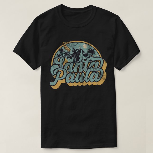 Santa Paula, California T-Shirt (Design Front)