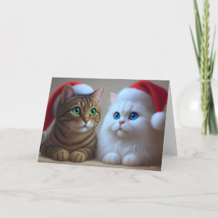 Santa Paws Are Coming to Town Holiday Card