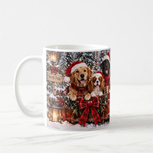 Santa Paws Christmas Dog Mug