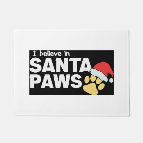 Santa Paws Door Mat
