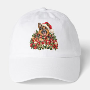 Santa Paws German Shepherd Christmas Hat