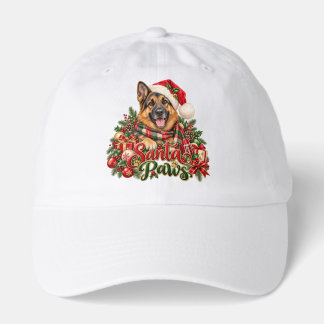 Santa Paws German Shepherd Christmas Hat