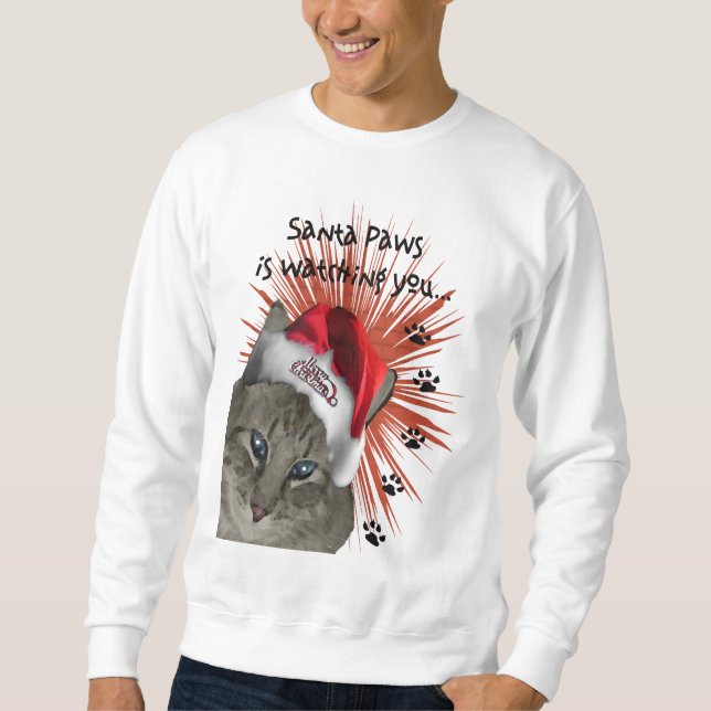 Santa Paws Sweatshirt (Front)