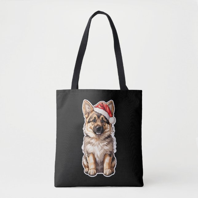 Santa Pawster   Tote Bag (Front)