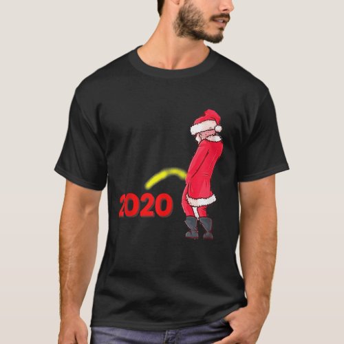 Santa Peeing on 2020 Classic T_Shirt