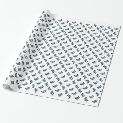 Santa Peli Wrapping Paper