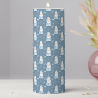 Santa Pillar Candle