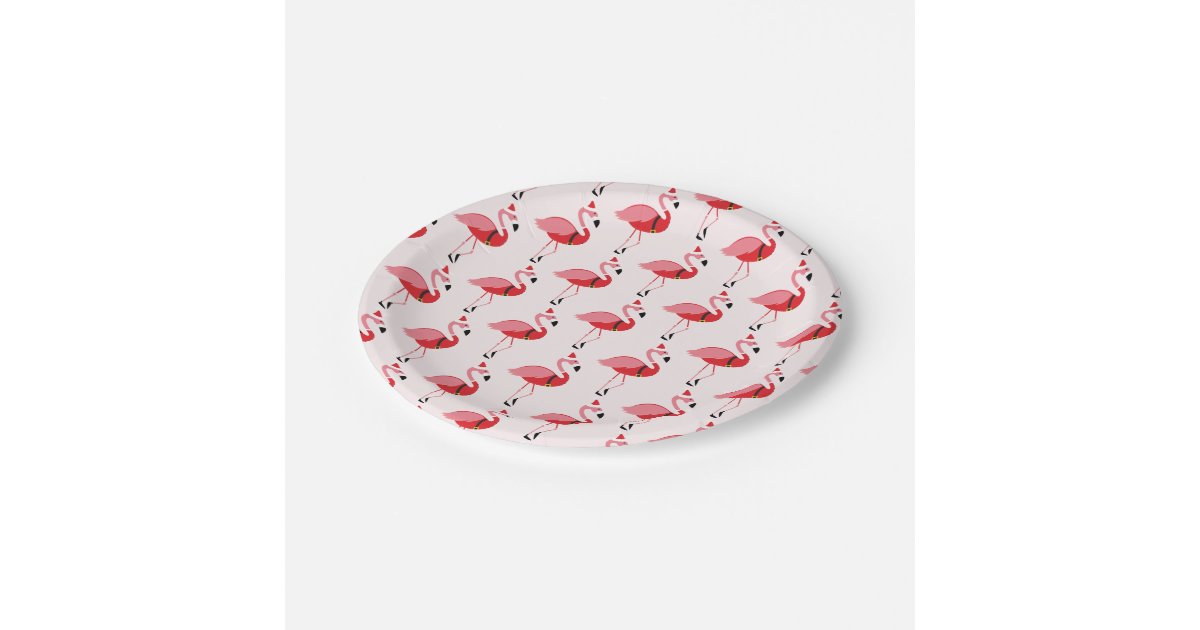 paper plate santa pattern