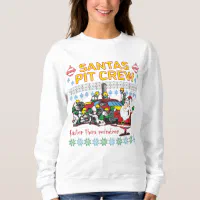 Race car deals christmas sweater