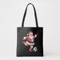 Santa Plays Soccer Christmas Sports