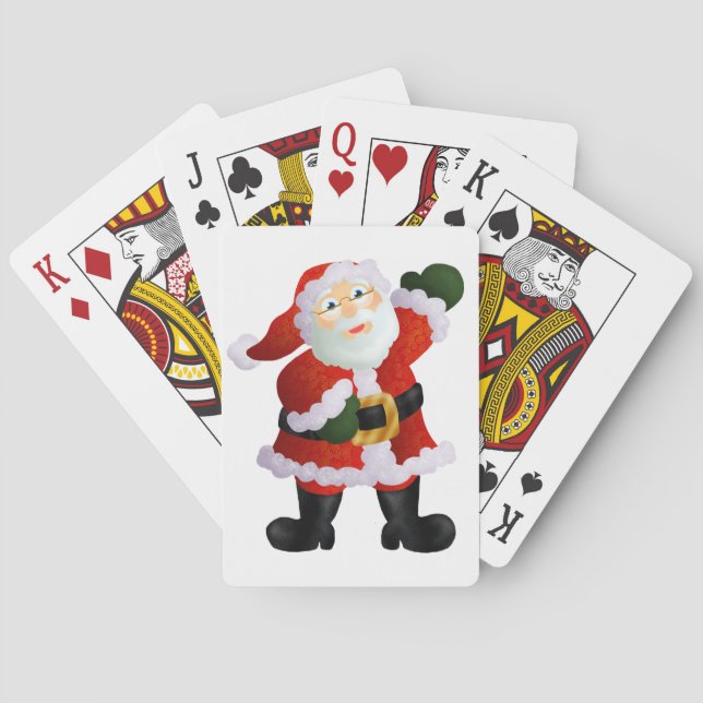 Santa Poker Cards (Back)