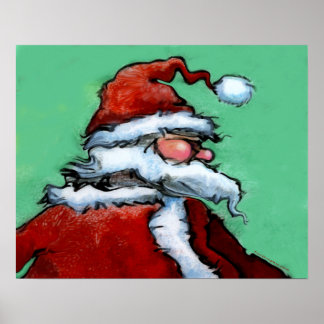Santa poster
