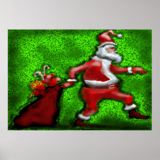 Santa poster
