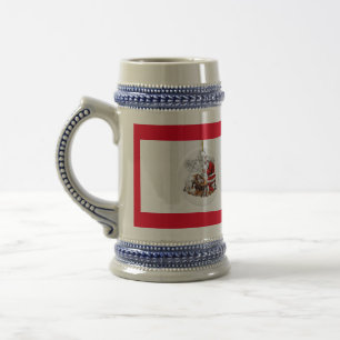 Santa Pray of Baby Jesus Beer Stein