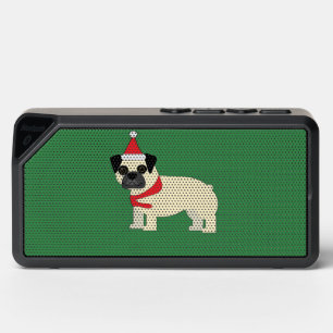Santa Pug Bluetooth Speaker