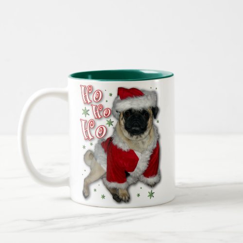 Santa Pug Coffee Mug
