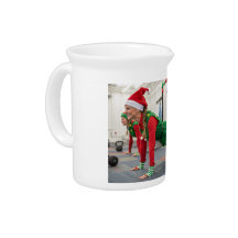 Santa Push-up Position