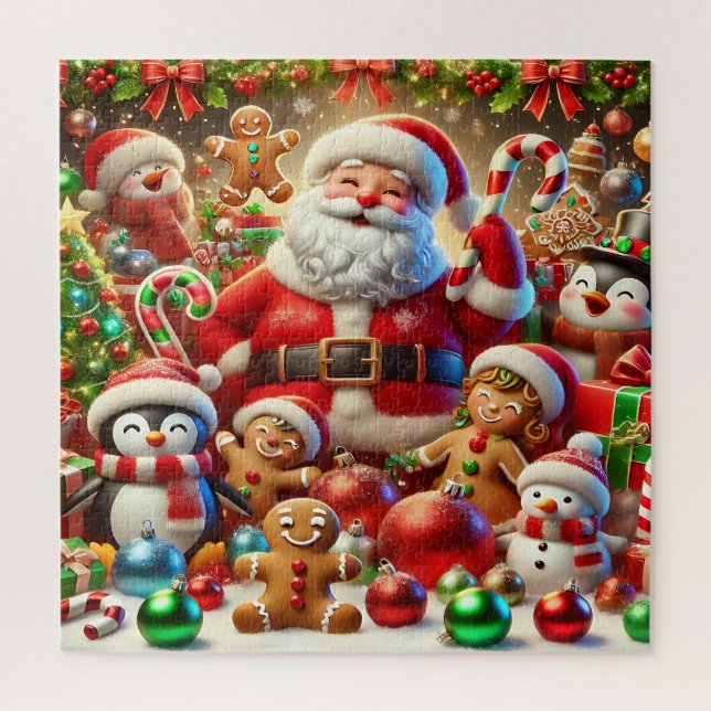 Santa Puzzle (Vertical)