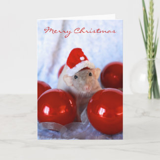 Santa Rattie Card