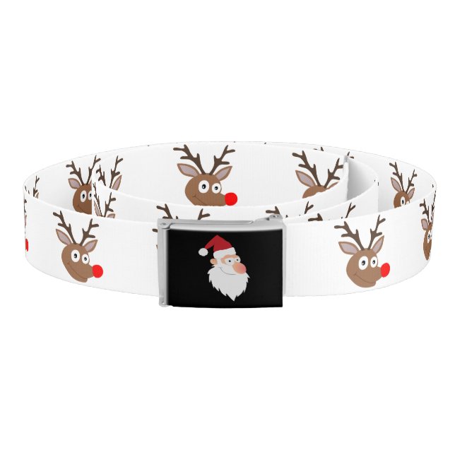 Santa & Reindeer Belt (Coil)