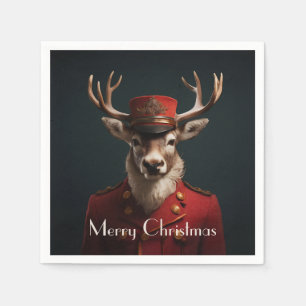 Santa Reindeer Napkins