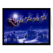Santa & Reindeer night Skies (Front Horizontal)