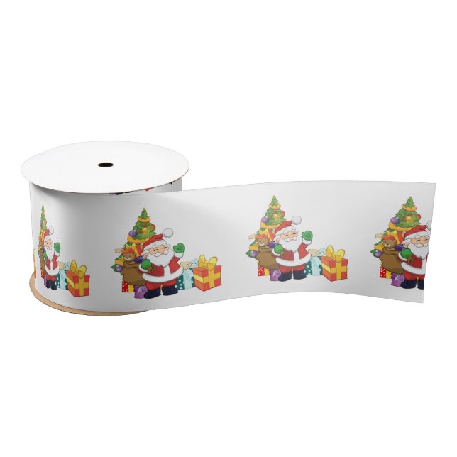 Santa Ribbon (Spool)
