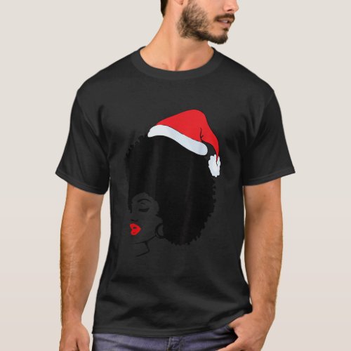 Santa Riding Axolotl Christmas Pajama Funny Xmas B T_Shirt