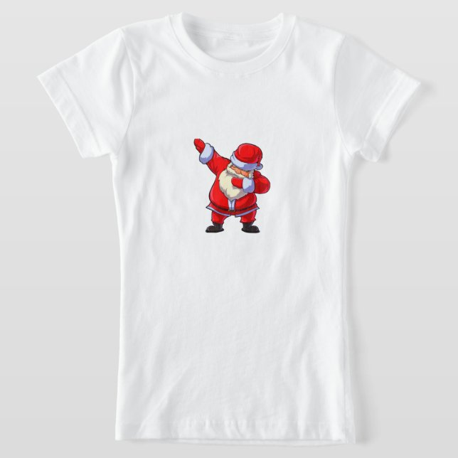 Santa Rock  T-Shirt (Laydown)
