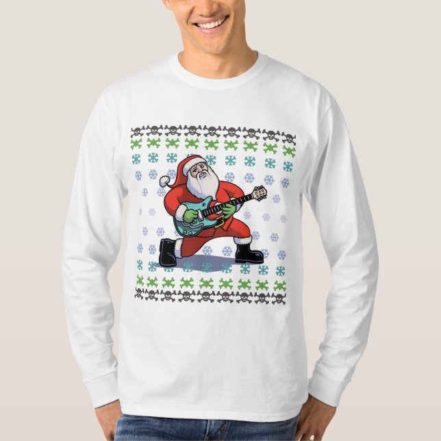 Santa Rock Ugly T-Shirt (Front)