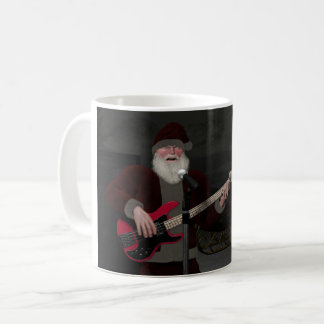 Santa Rocks At Christmas Coffee Mug