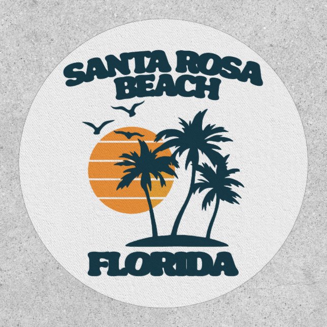 Santa Rosa Beach Florida  Patch (Front)