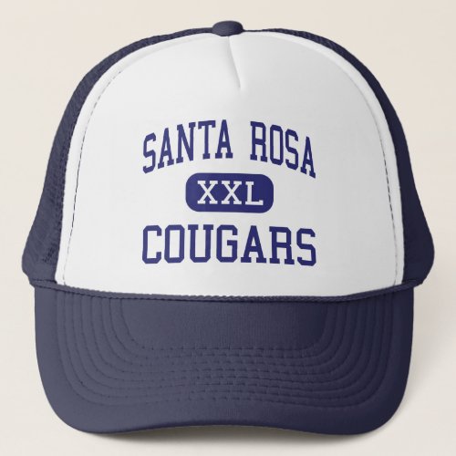 Santa Rosa Cougars Middle Santa Rosa Trucker Hat