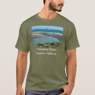 Santa Rosa Estuary, Moonstone Beach, Cambria, CA T-Shirt