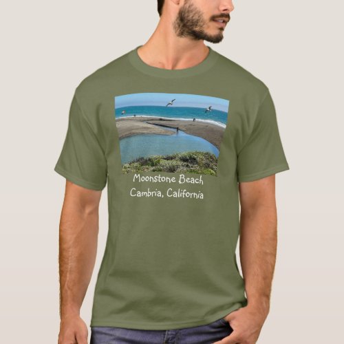 Santa Rosa Estuary Moonstone Beach Cambria CA T_Shirt