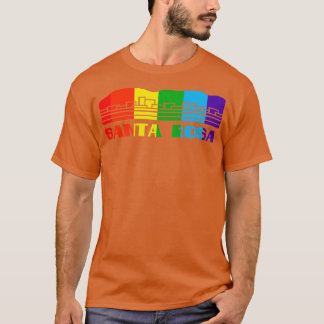 Santa Rosa Pride Santa Rosa LGBT Gift LGBTQ Suppo T-Shirt