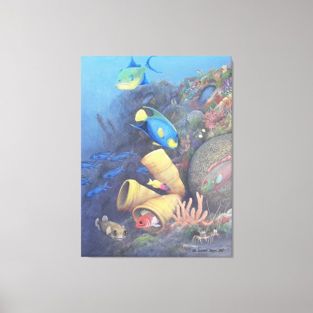 Santa Rosa Wall 1 Fine Art Wrapped Canvas Print (Front)