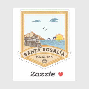 Santa Rosalia Baja California Sur Mexico Sticker